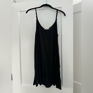 ROXY Swim Coverup Dress Black Medium